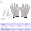 1Pair Conductive Silver Fiber  Electrode Gloves Pads Electrotherapy Massage