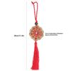 Chinese Feng Shui   Fortune Money with Red String Hanging Ornament for Chinese New Yr Decoration