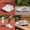 361 Blitz Speed 4 Pro Mesh Low Top Fiberglass Plate Casual Training Running Shoes Unisex White Pink 672512226-1