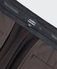 Musinsa Standard Wide Hidden Banding Slacks [Dark Brown]