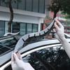 2 Pezzi Decorazione Universale 3D Corno di Drago per Tetto Auto Personalizzata Accessori Creativi e Cool per Esterno Auto Con Adesivi 3D Corno di Bue