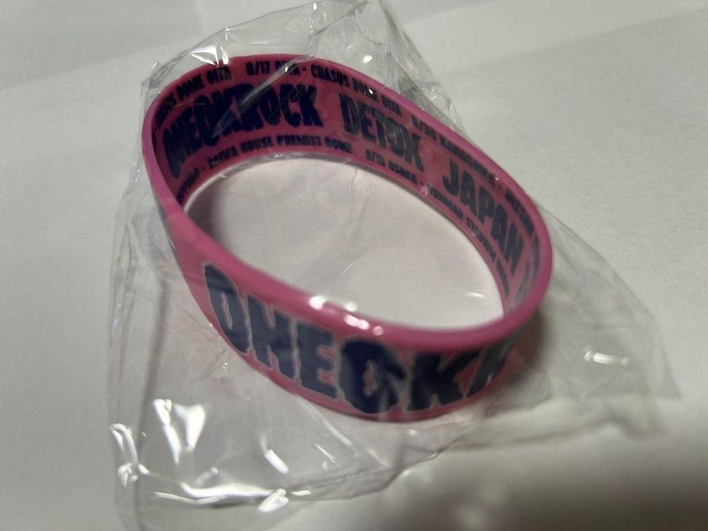 ONE OK ROCK 2025 DETOX JAPAN Merchandise Rubber Band (C: Pink)