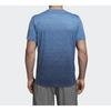 Adidas T Shirts Men's Navy Blue Crew Neck Moderate Straight Fit CX0218