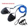 Elastic Multifunctional Resistance Band for Arm Training and Freestyle Sculling with Hand Paddles