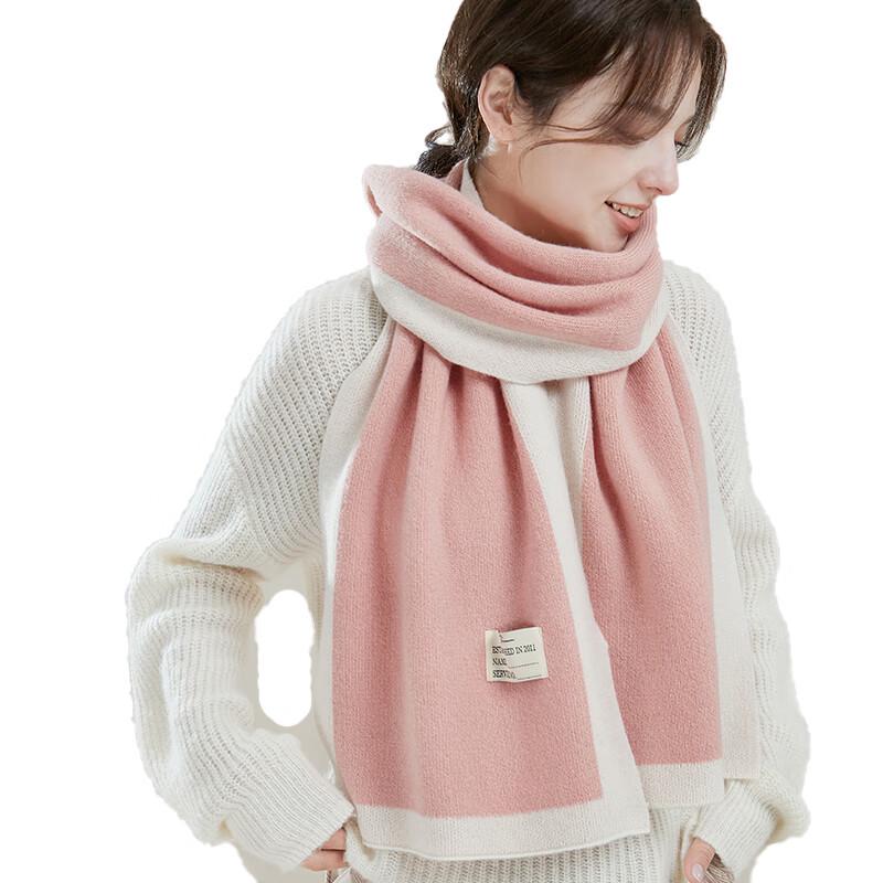 JIUMU Women's Pure Wool Scarf & Shawl Gift Set