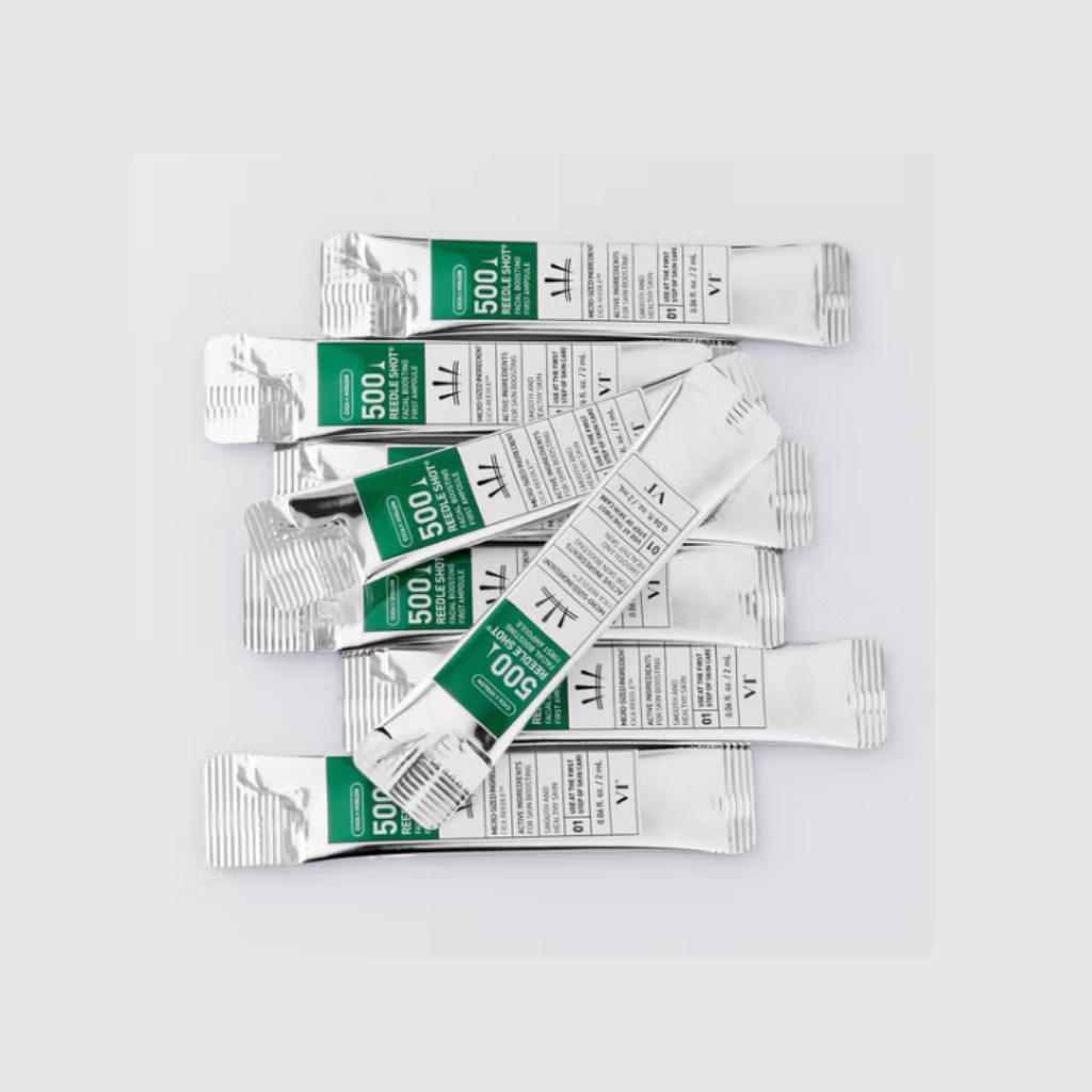 

VT COSMETICS Reedle Shot 5 видів - Індивідуальний спіральний догляд за шкірою (S50 / 100 / 300 / 500) Reedle Shot 500 2ml*8ea