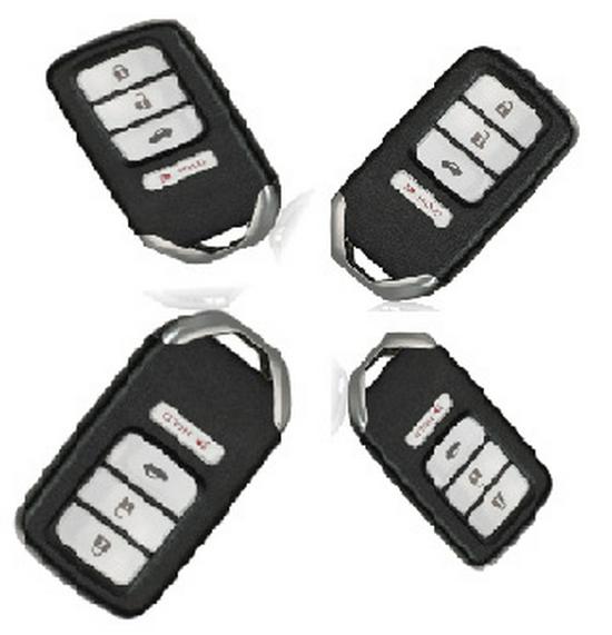 Compatible with BT Honda 3+1 Button 433MHz 47 Chip Smart Key
