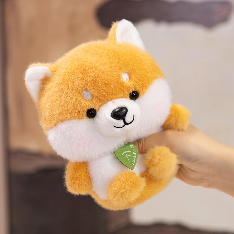 1Pc 16Cm Cartoon Panda Shiba Inu Pig Plush Toys Stuffed Soft Animal Doll Lovely Appease Toy For Birthday Valentine'S Gift
