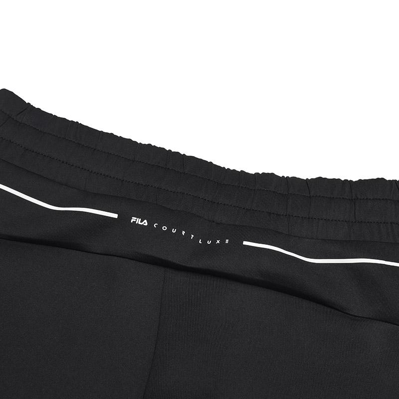 Fila Versatile Comfortable Casual Pants Women Bottoms Dark-Flow-Black A51W513601FBK