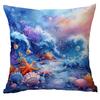 New Fantasy Underwater World Coral Pearl Shell Pillowcase Home Sofa Cushion Cover