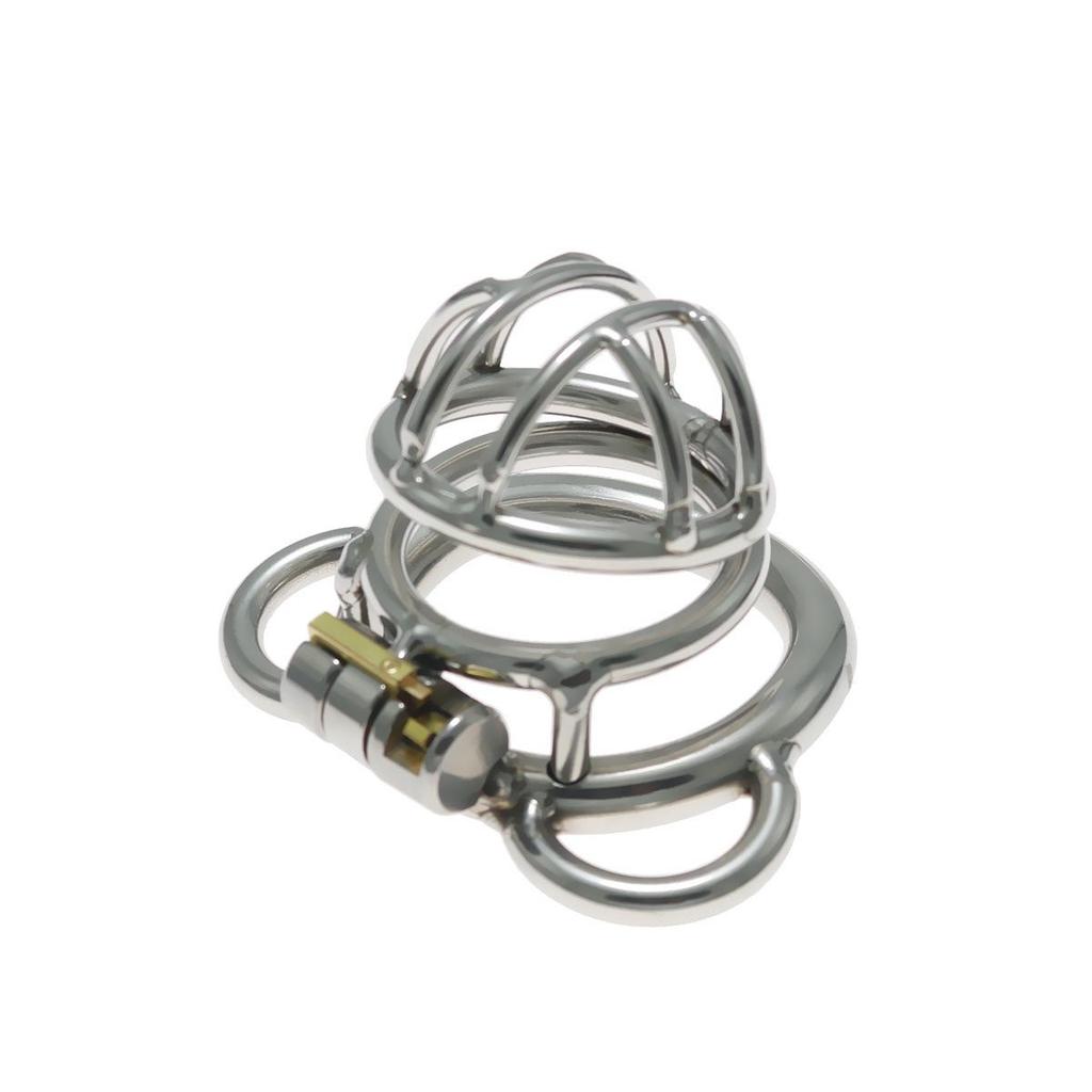 Xugu Yu Stainless Steel Chastity Lock Male Restraint Cage