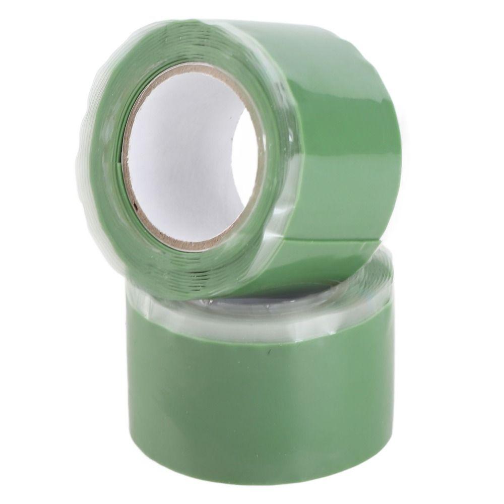 2 Stück 1 Zoll x 5 Fuß selbstverschweißendes Silikonband Isolierung Flexibel Auslaufsicher Dichtband Wasserdicht Selbstverschmelzendes Band
