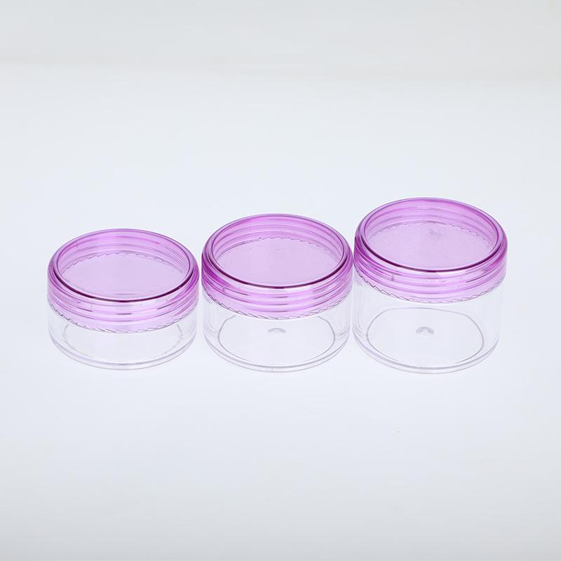 Portable Skincare Dispenser Set: Cosmetic Bottle & Cream Jar with Lid