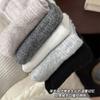 Gray Wool Socks Girls Spring And Autumn Trendy Tube Socks Pile Socks Thick Warm Stockings