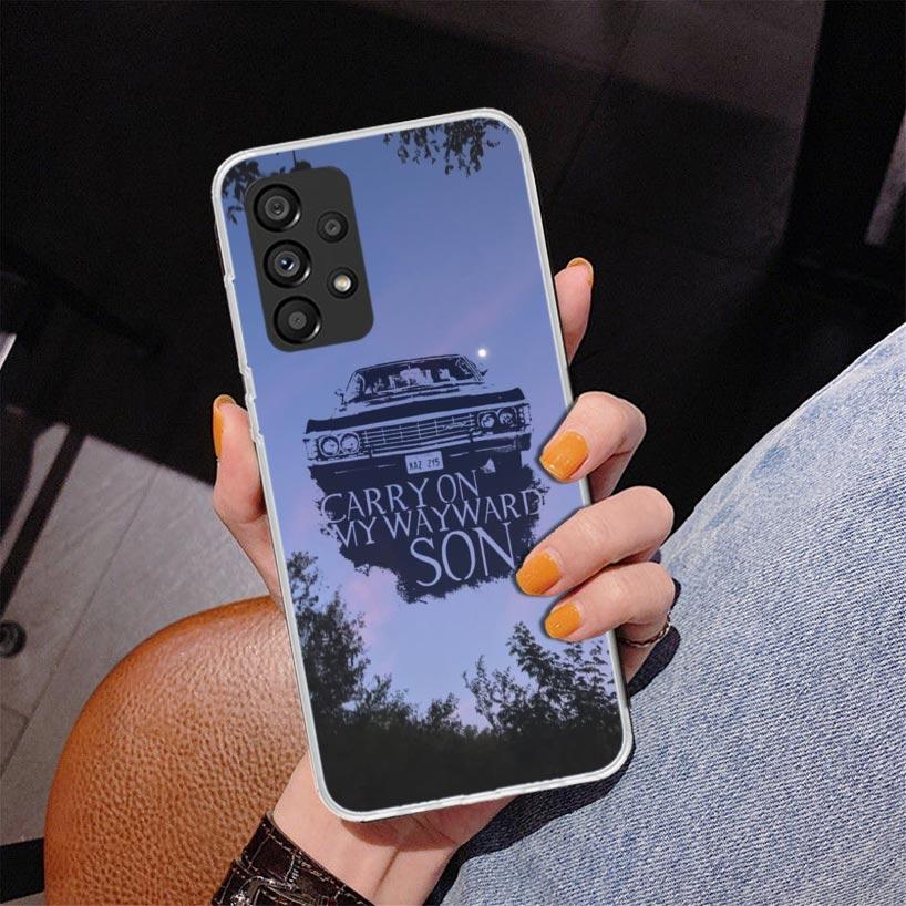 

Babaite Supernatural SPN Dean And Sam Phnoe Case for Samsung Galaxy A17 A37 A57 A16 A26 A36 A56 A15 A14 A13 A55 A54 A53 A35 A34 Samsung A73