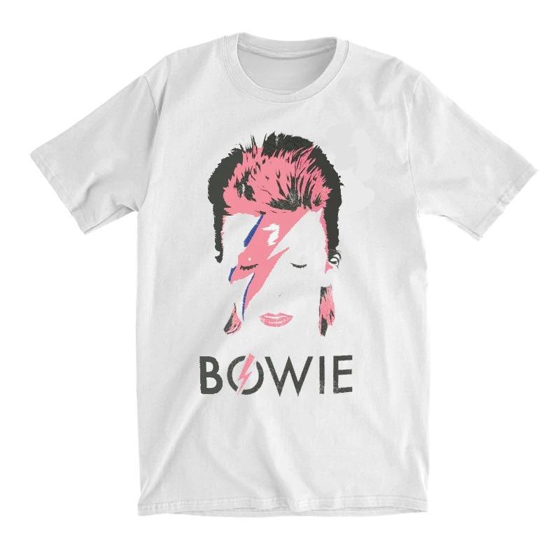 David Bowie Herren Damen T-Shirt Ist Ein Vintage Lässiges T-Shirt und Luxuriöse Bandmarke für Sowohl Männer als Auch Frauen Top 2026 Band S