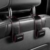 Sienta Headrest Hooks with SIENTA PU Car Luggage Compatible with Sienta 10 15 170 80 and Car Seat Hidden Seat Interior Accessories for Front and