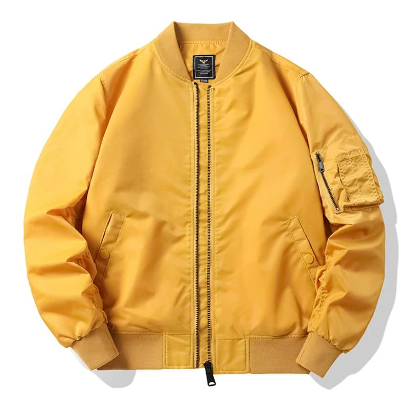 Retro Tooling American Air Force Pilotjacka Vår och höst Ma1 Pilot Casual Baseball Uniform Jacka för män