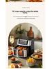Smart Stainless Steel Air Fryer with Visual Display - Large Capacity, US Standard