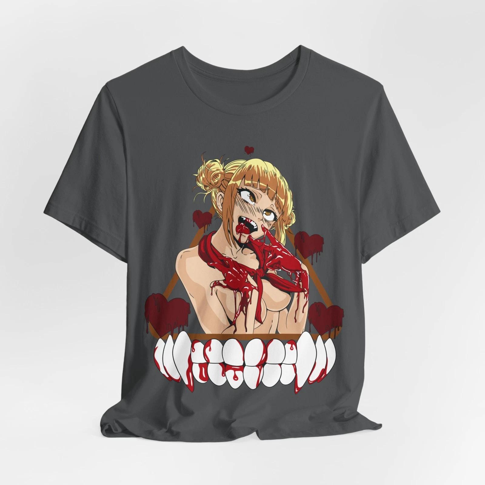 Bloody Himiko Inspired Anime Girl Graphic Tee S