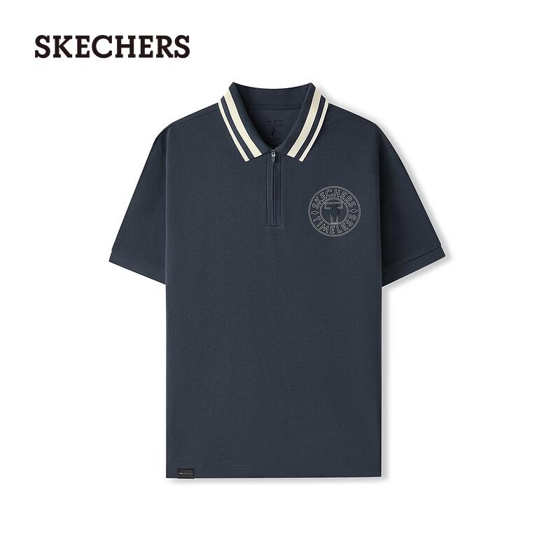 Skechers Men s L226M040 Knit Polo Shirt XXL