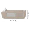 Sun Visor with Makeup Mirror and Light Car Interior Sunshield Replacement For   2002 to 2010 Sun Visor Shade