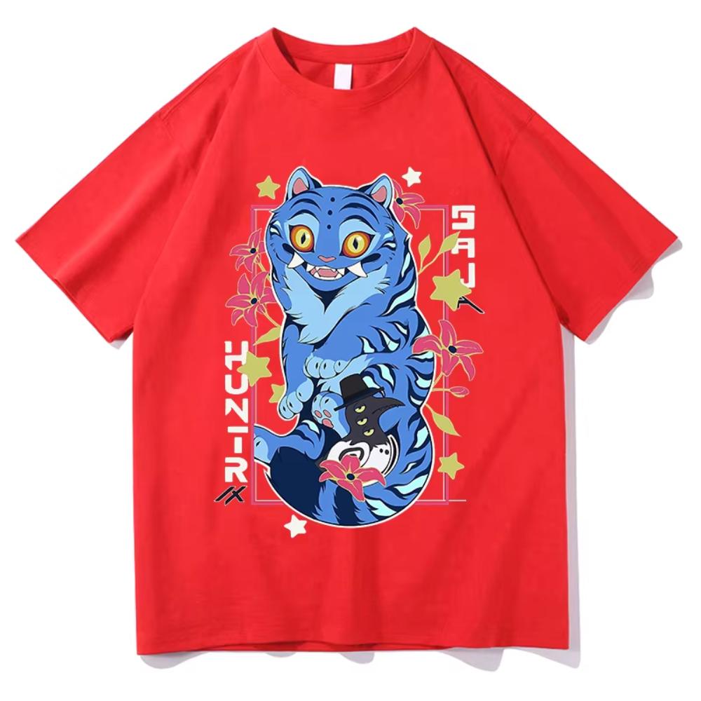 

KPop Demon Hunters Huntrix Tees Men Tshirts Summer Grunge Hip Hop Streetwear Women Summer Cotton Unisex T Shirt Fashion Clothes 4XL