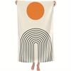 Abstract Boho Beach Towel Large Minimalist Line Bath Towel Quick Dry Sand Free Swimming Pool Travel Blanket Summer Vacation Gift