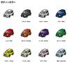 MKJP Custom Keychain Subaru Forester STi II Type M SF5 Base: Black Car Color: Silver