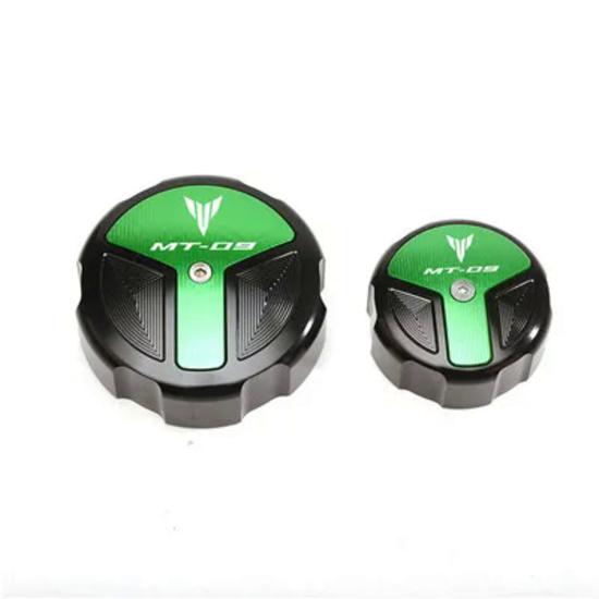 Motorcycle Newest Rear & Front Fluid Reservoir Cap For Yamaha MT09 MT-09 SP TRACER 9/GT  2022 Brake Cylinder Cover