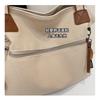 New Cloth Bag Korean Style Fashionable Large-capacity Simple All-matching Tote Casual Portable One-shoulder Cross-body Trendy