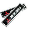 2pcs Car Side Body Sticker Emblem Decal for Mitsubishi Logo RALLIART ASX Lancer Colt Pajero Outlander Eclipse Galant Styling