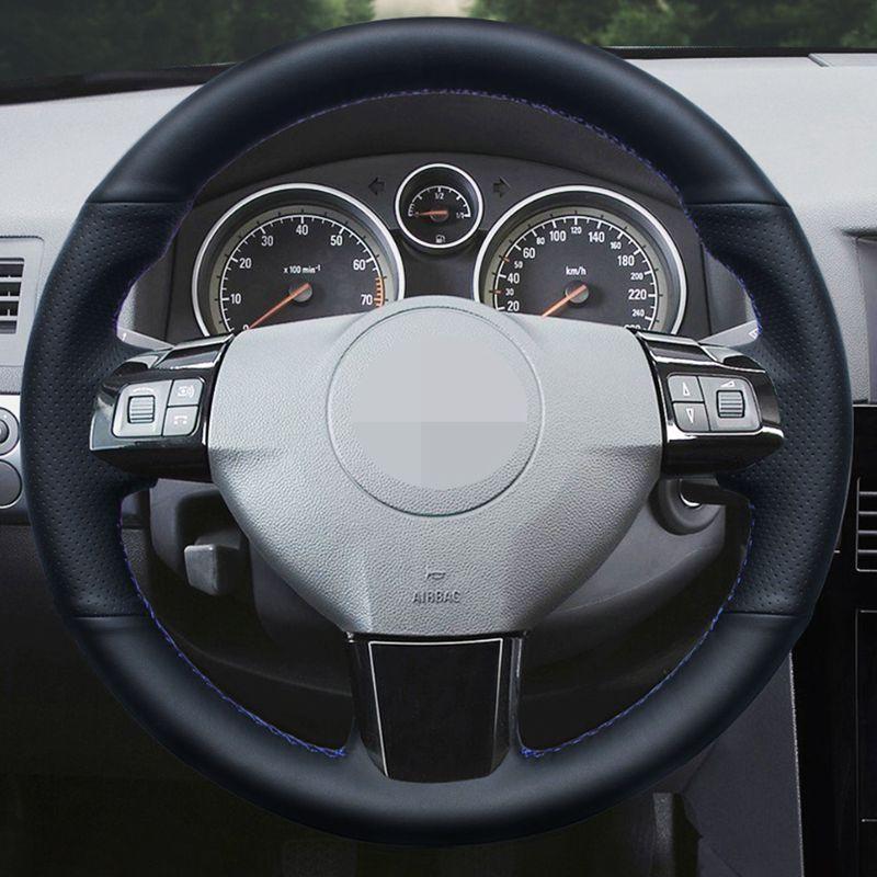 

Для Opel Astra (Х) 2004-2009 Zaflra (Б) 2005-2014 Signum 2005 Штучна Шкіра Автомобільний Чохол на Кермо Авто Аксесуари Red Thread