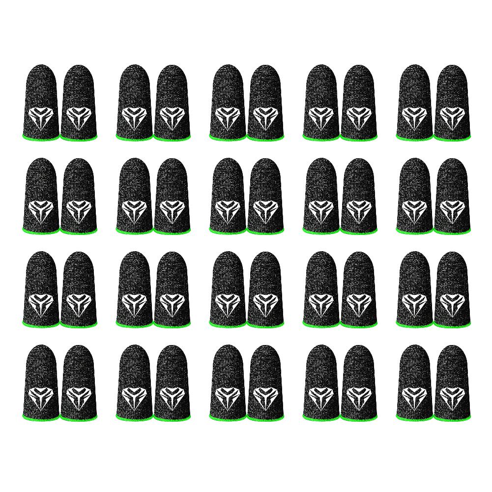 10/20Pairs Mobile Game Finger Cuffs for PUBG Breathable Gaming Finger Sleeve Anti-slip Fingertip Cover Touch Screen Finger Cots