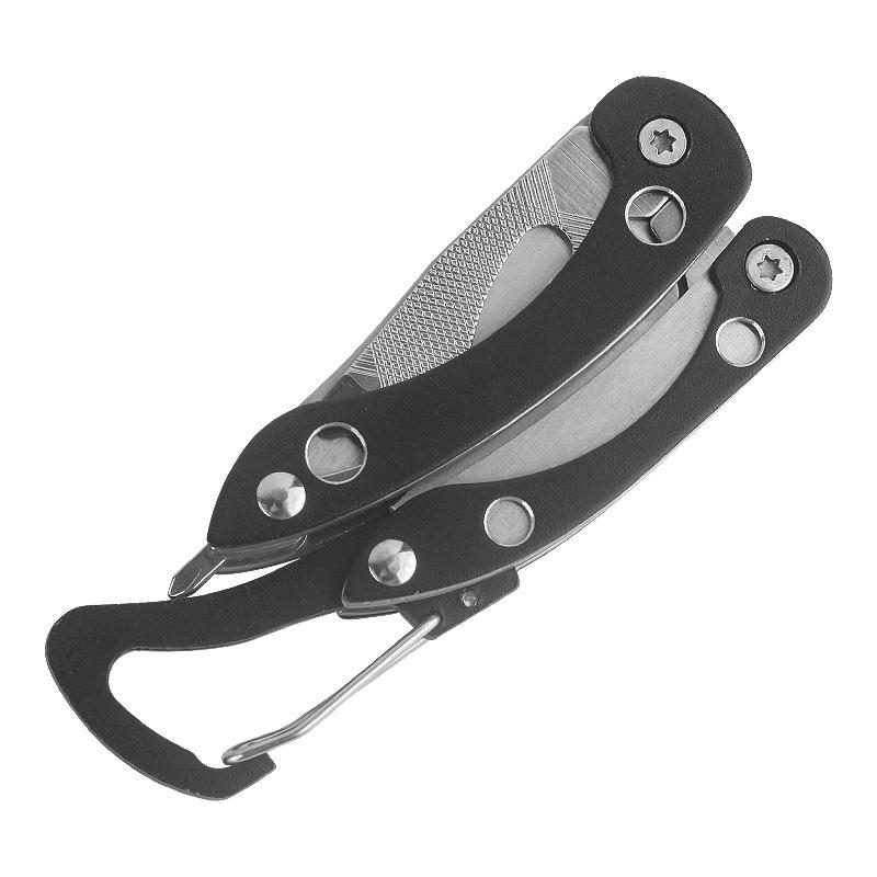 

Мини брелок быстрого съема складной инструмент: Многофункциональный нож и плоскогубцы EDC для экстренного и наружного использования