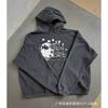 Felpa con Cappuccio Grafica Vintage ERD Uomo Donna Oversize Streetwear Felpa Autunno Casual