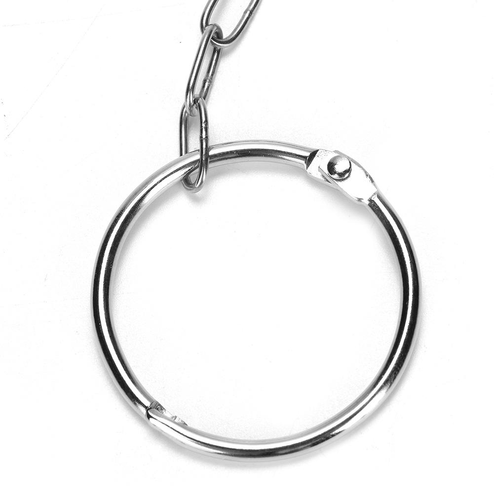 Stainless Steel Pet Birds Parrot Foot Chain Anklet Training Harness (Psittacula Eupatria)