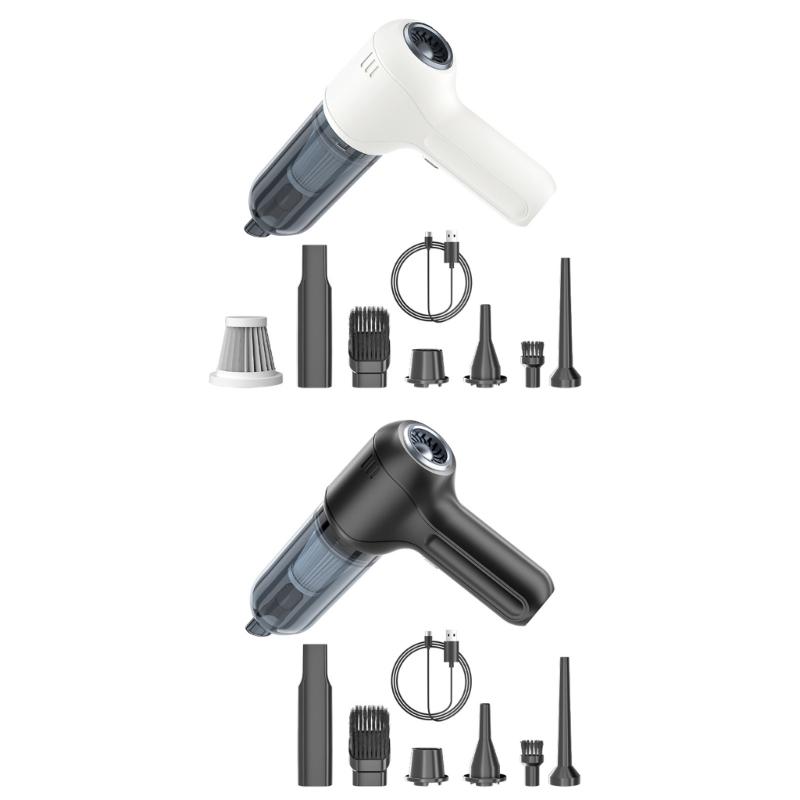 Compact Handheld Auto Vacuum Strong Suction Power Multipurpose Small Car Vacuum ABS Vacuum for Office Sofa Car Cleaning