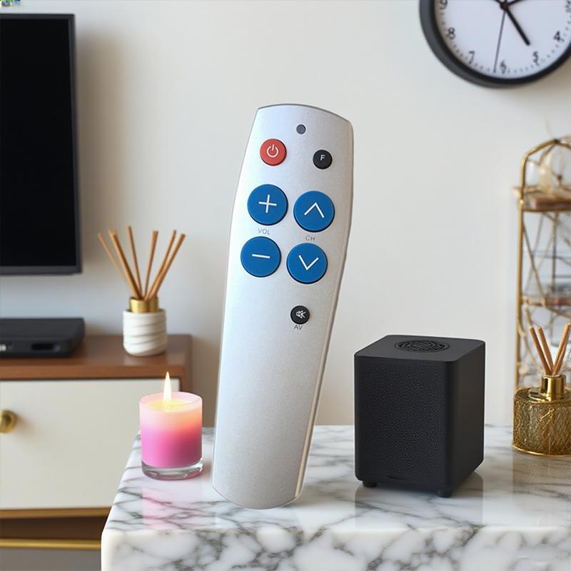 1 Piece Universal Learn Remote Control Smart IR Learning Controller 7 Big Buttons Clone Copy For TV CD DVD STB DVB Hifi TV BOX