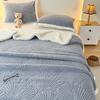 Spring New Double-sided Tuff Fleece Blanket,thickened Lamb Fleece Blanket,used To Homecomfortable and Soft Sofa Cover Blanket