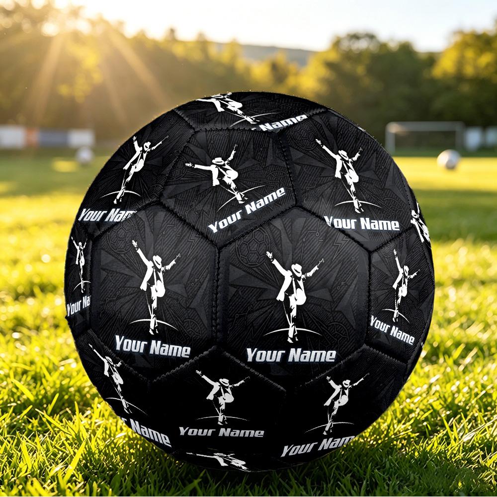 Personalized Size 5 Football Michael Jackson Pattern Outdoor Game Sports Ball Gift