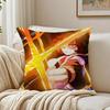 AAak Cushion Cover Linen Pillowcase Soft  for Sofa Bed Home Room Decor