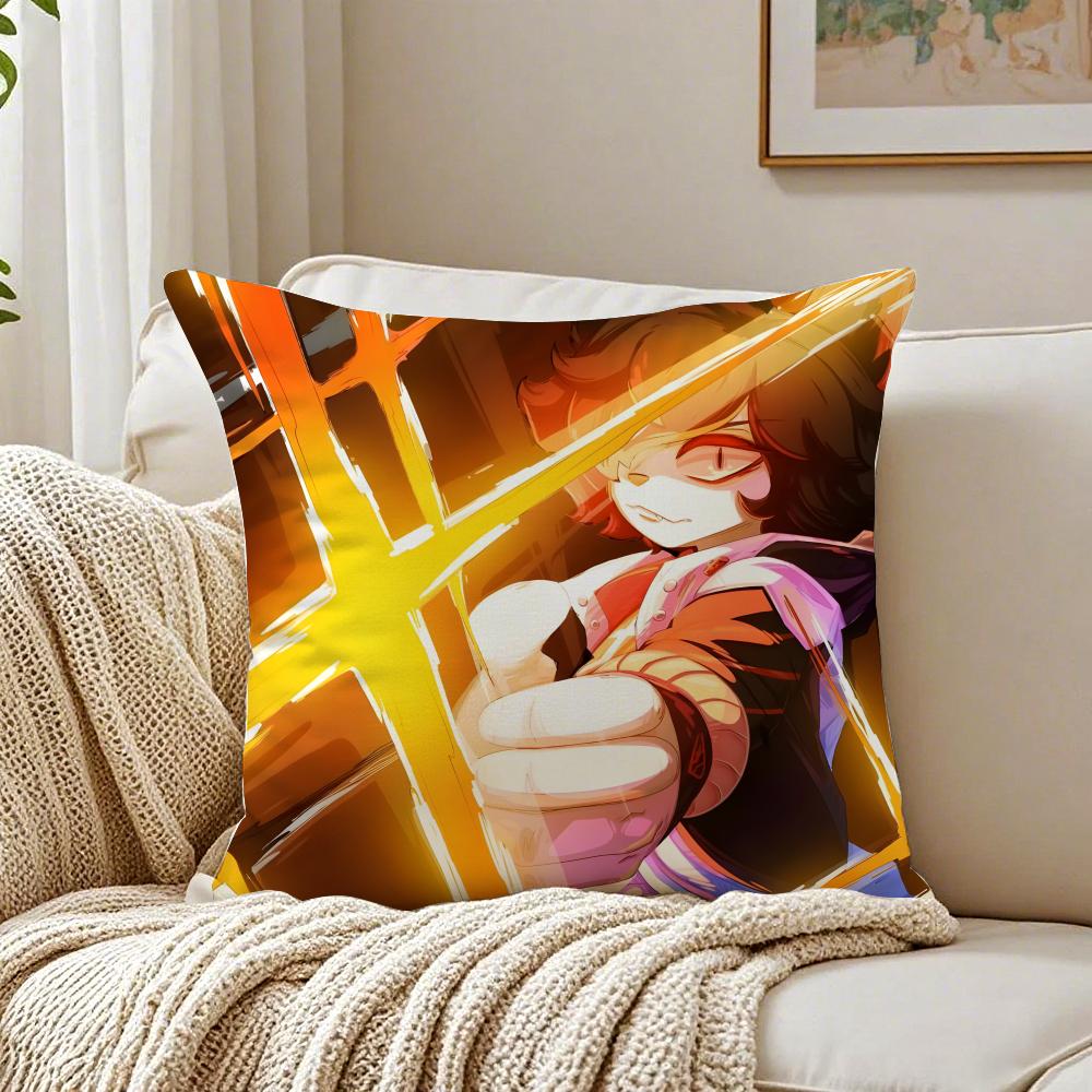 AAak Cushion Cover Linen Pillowcase Soft  for Sofa Bed Home Room Decor