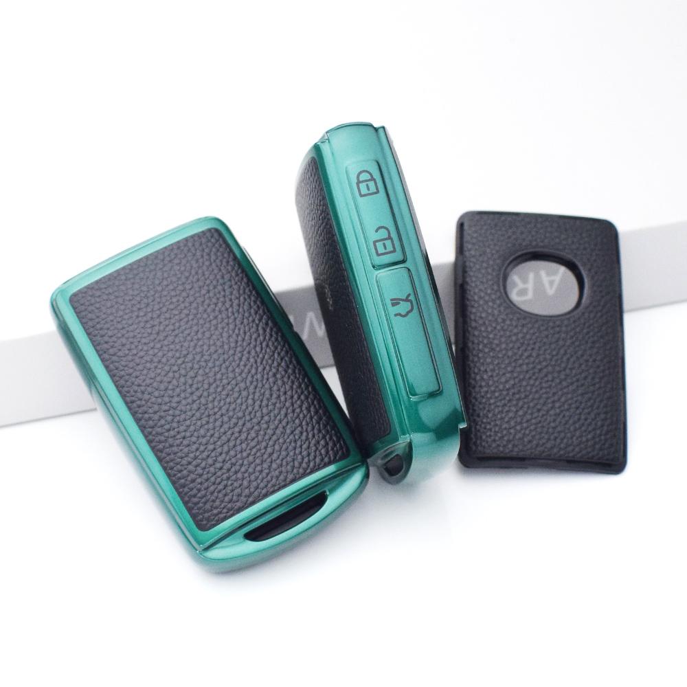 3 Buttons For Mazda CX4 CX5 CX-5 CX8 CX-30 CX30 3 Alexa TPU Leather Car Remote Key Cover Case Shell Fob Holder Accessories