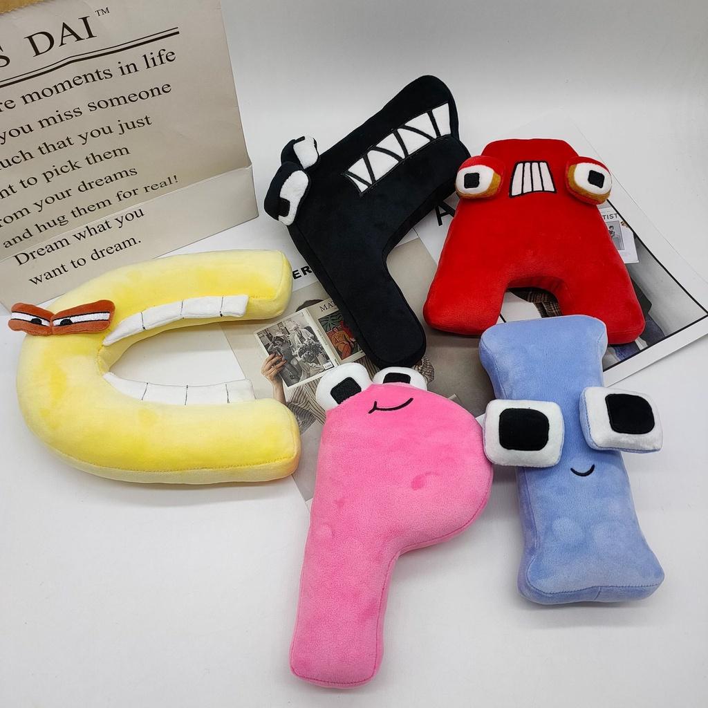 Alphabet Lore Soft Plush Letter Doll Educational Toy Home Decor Xmas Gift