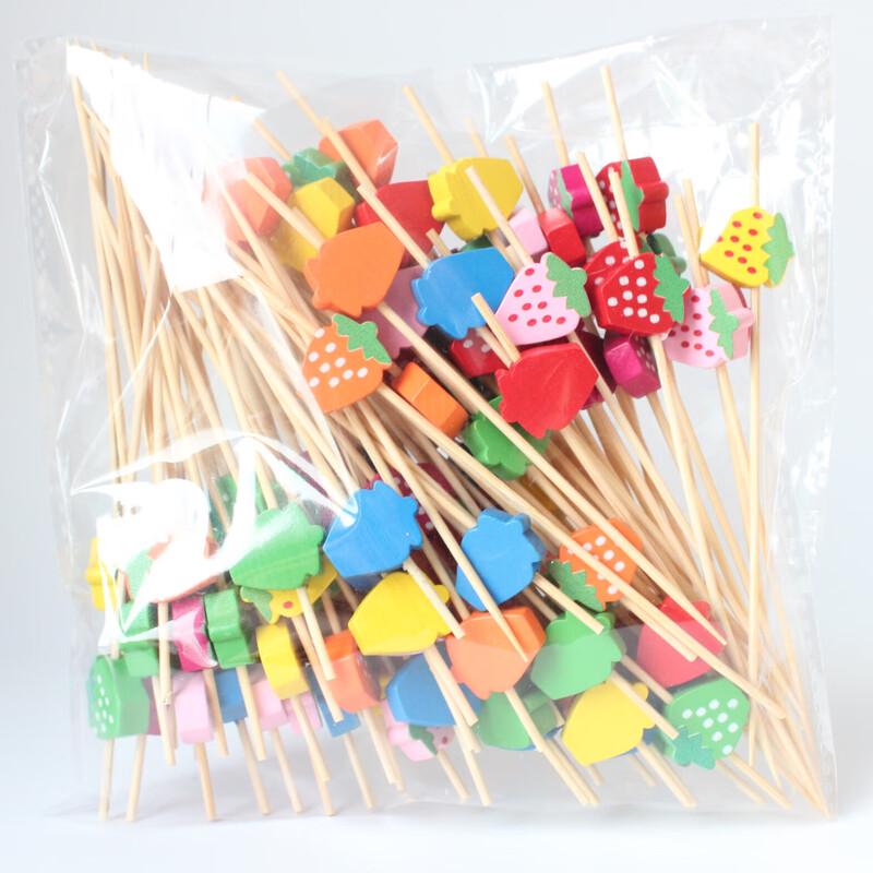 Decorative Bamboo Fruit Picks