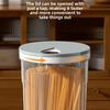 Kitchen Noodle Storage Box, Noodles, Pasta Bucket, Sealed Canning, Large-capacity Grains, Transparent Storage Tank