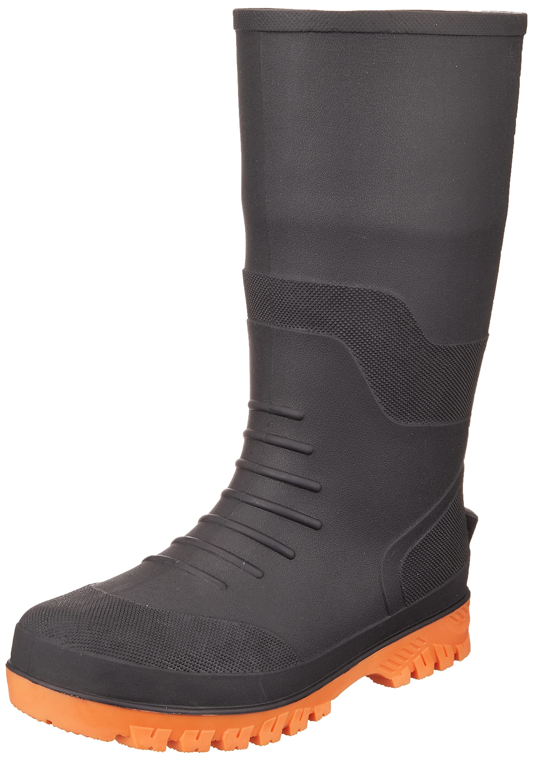 

Fukuyama Rubber Galore Toe Cap Sanitary Boots, Black, Size 27.5cm, LL, TP-100