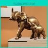 Wealth Resin Elephant Art Piece Office Desk Decoration Gifts Colleagues For