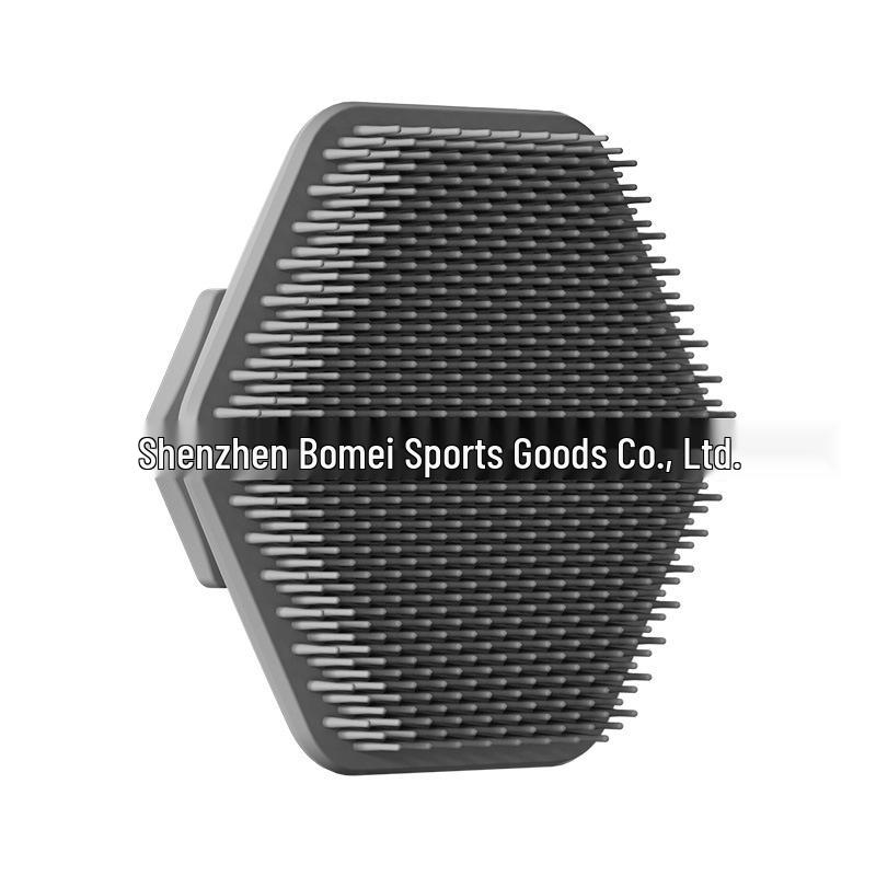 Men's Silicone Facial Cleansing Brush, Pore Cleaner, Blackhead Remover, Soft Bristle Massage Brush for Makeup Removal.